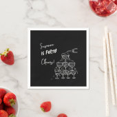 40 years Birthday Champagne tower funky Servet (Insitu)