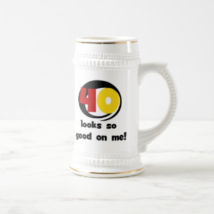 40 ziet er zo goed uit voor mij T shirten en cadea Bierpul