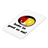 40 ziet er zo goed uit voor mij T shirten en cadea Magneet (Linkerzijde)