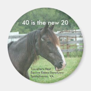 40 zijn nieuwe 20 magneet