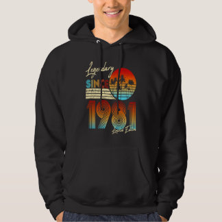 40Djarig bestaan sinds maart 1981 40ste verjaardag Hoodie