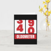 40e 40 Verjaardag Grappig Cadeau Mannen Vrouwen Ol Kaart (Gele Bloem)