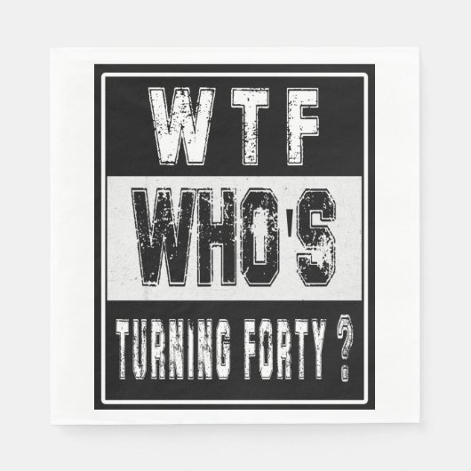 40E, 40E VERJAARDAG, STRAIGHT OUTA DERTIGERS SERVET (Voorkant)