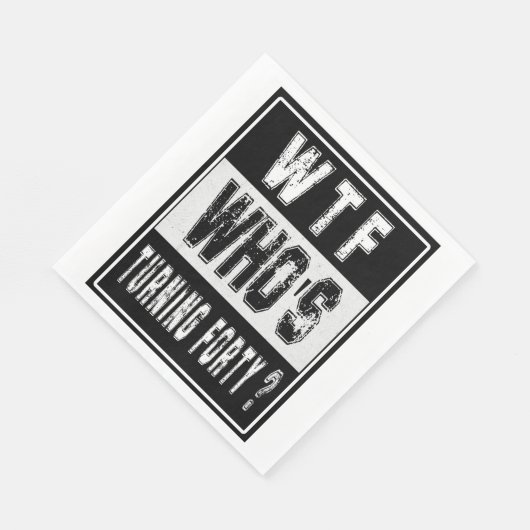 40E, 40E VERJAARDAG, STRAIGHT OUTA DERTIGERS SERVET (Hoek)