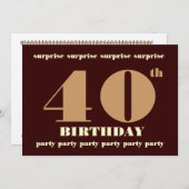 40e - 49e OPLEIDING VAN DE BURGERS Kaart (Voorkant / Achterkant)