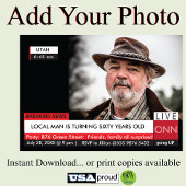 40e 50e 60e Verjaardag Mannen Funny TV Nieuws Kaart