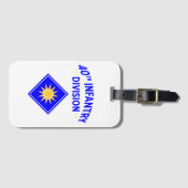 40e Afdeling infanterie Militaire Verenigde Staten Bagagelabel (Voorkant (horizontaal))