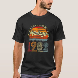 40e Birthday Gift 1982 40 jaar oude Retro T-shirt