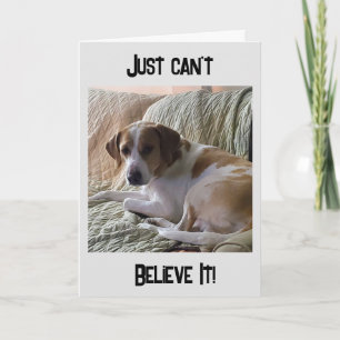 "40e BIRTHDAY??? JE KAN NIET GELOVEN DAT IT Kaart