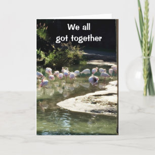 "40e BIRTHDAY WISHES" VAN "ALLE" US-Kaart Kaart