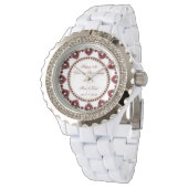 40e bruiloft Jubileum horloge (Gekanteld)