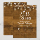 40e bruiloft Jubileum We doen nog steeds BBQ-uitno Kaart (Voorkant / Achterkant)