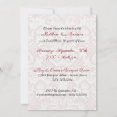 40e bruiloftsfoto met robijn kaart (Achterkant)