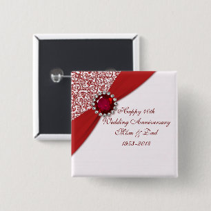 40e Button Jubileum bruiloft