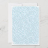 40e Circus ballonmeisje met Stippen Kaart (Achterkant)