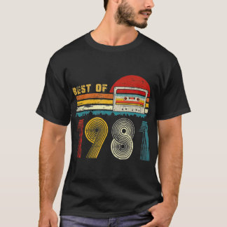40e dag cadeautjes met het beste Cassettebandje ui T-shirt