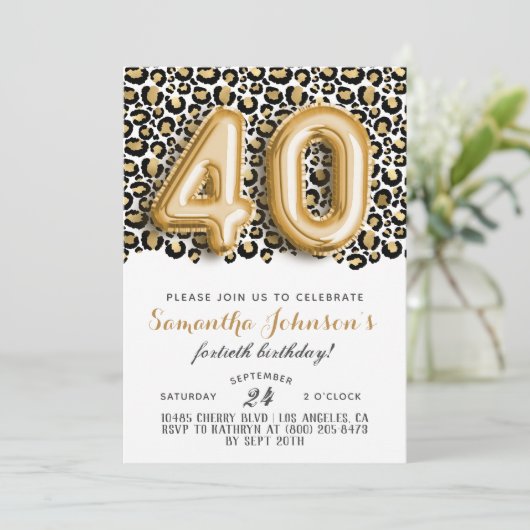 40e dag van de uitnodiging van de heer Fabulous Gl (Staand voorkant)