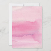 40e en Fabulous Birthday Party roze 40e uitnodigin Kaart (Achterkant)