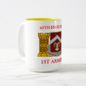 40E ENGINEER BATTALION 1STE GEARMOREERDE MOK (Voorkant links)