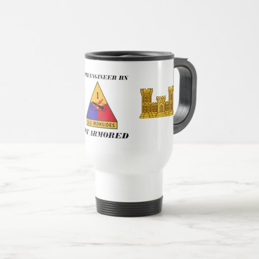 40E ENGINEER BATTALION 1STE GEARMOREERDE MOK (Voorkant rechts)