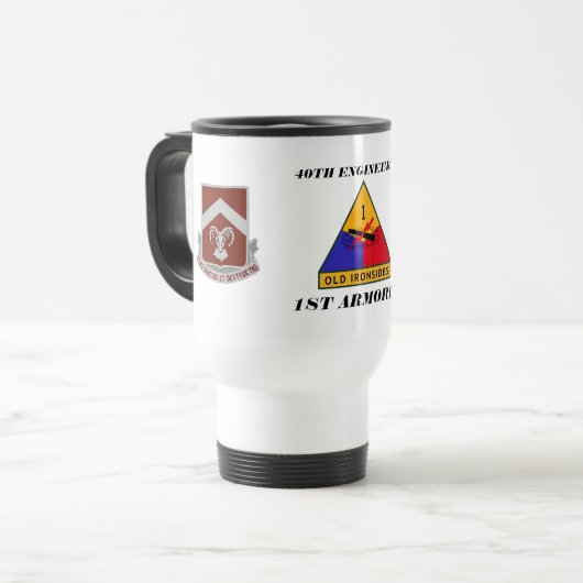 40E ENGINEER BATTALION 1STE GEARMOREERDE MOK (Voorkant links)