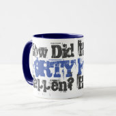 40e geboorte-cadeau - Mok met tweetone koffie (Voorkant links)