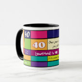 40e geboortedag Mok (Voorkant links)