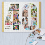 40e geboortedag nummer 40 Aangepast fotocollage Legpuzzel<br><div class="desc">Creëer uw eigen foto-puzzel voor een unieke 40e verjaardagscadeau. Terwijl 15 douanefoto's, kan de fotopuzzel verder met een naam en een geboortedatum worden gepersonaliseerd. Het nummer 40 fotocollage heeft een verscheidenheid aan landschaps-, vierkant- en portretfoto's, die u veel flexibiliteit bieden bij het plaatsen van uw favoriete foto's. Fotopuzzels zijn geweldig...</div>