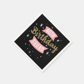 40e geboortedag servet (Hoek)