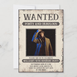 40e Grappige Retro Vintage Veertig Jaar Verjaardag Kaart