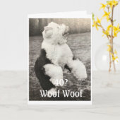 ***40e halve dag*** met HUMOR Kaart (Gele Bloem)