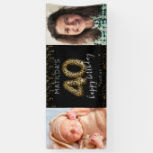 40e Happy Birthday Photo Banner (Verticaal)