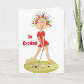 **40e HUMOR voor GOLFER** Kaart (Voorkant)