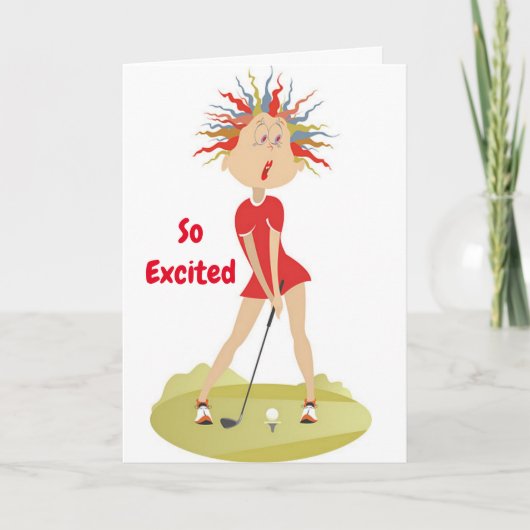 **40e HUMOR voor GOLFER** Kaart (Voorkant)