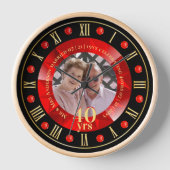 40e Huwelijksjubileum FOTOCadeau Robijnrood (Voorkant)