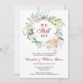 40e huwelijksjubileum Robijnen jubileum Huwelijksb Kaart (Voorkant)