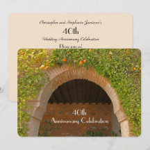 40e huwelijksjubileumfeest Roestige boog Sinaasapp