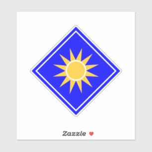 40e Infanteriedivisie Verenigde Staten Leger Sticker