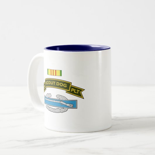 40e IPSD met CIB Tweekleurige Koffiemok (Voorkant links)