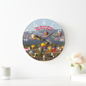 40e jaar Grote Reno Balloon Rising Balloons Grote Klok (Huis)