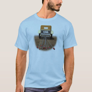 40e Jubileum-cadeaus voor bruiloft T-shirt
