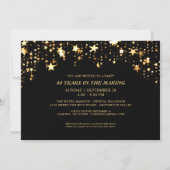 40e Jubileum Dan & nu Foto's zwart en goud Kaart (Achterkant)