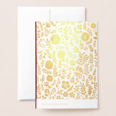 40e Jubileum Echte Folie Luxe Kaarten (Met envelop)