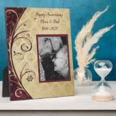 40e Jubileum Fotoplaat (Zijkant)