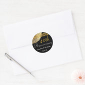 40e Jubileum GOUD Roos Sticker (Envelop)
