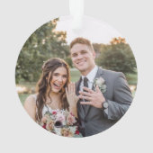 40e Jubileum 💕 Hartvormig Souvenir Keramisch Ornament (achterkant)