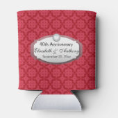 40e Jubileum Jubileum Rood Z06 Blikjeskoeler (Achterkant)