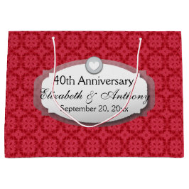 40e Jubileum Jubileum Rood Z06 Large Cadeautasje