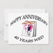 40e. Jubileum Kaart (Voorkant)