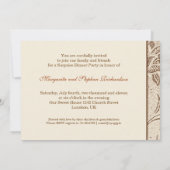 40e jubileum luxe uitnodigingen vintage (Achterkant)